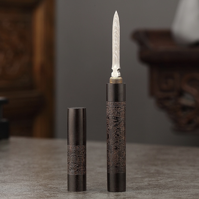 Dao Tách Trà Phổ Nhĩ | Phụ Kiện Trà Đạo 1 Dao tách trà phổ nhĩ