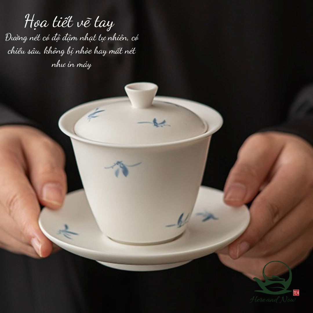 Chén Khải Sứ Hoa Lan 150ml | Mặc Kỷ Vẽ Tay 20 Voucher 147.png