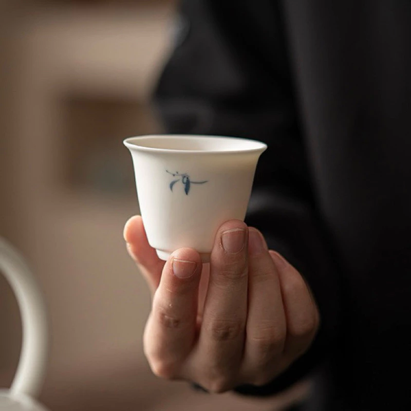 Chén Khải Sứ Hoa Lan 150ml | Mặc Kỷ Vẽ Tay 7 sg 11134201 7rd6e m7owzs98f3i091