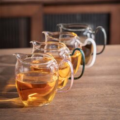 Tống rót trà thuỷ tinh có quai