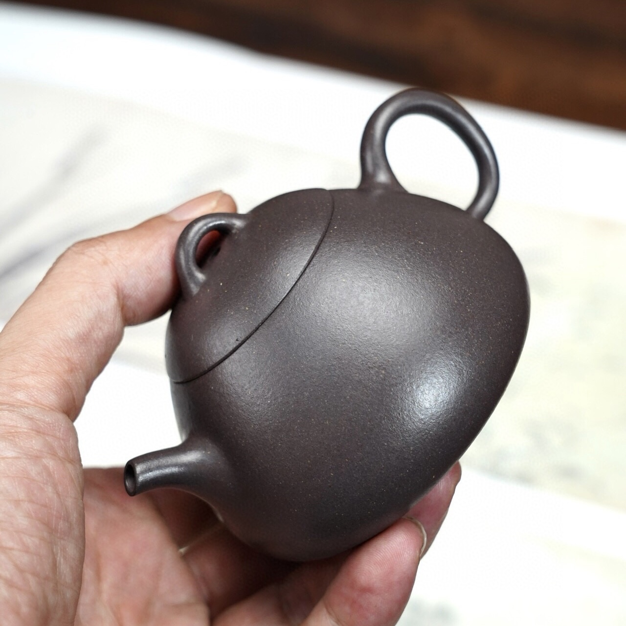 Ấm Tần Quyền | Thiên Thanh Nê 135ml | Tinh Công Bán Thủ 19 IMG 4955