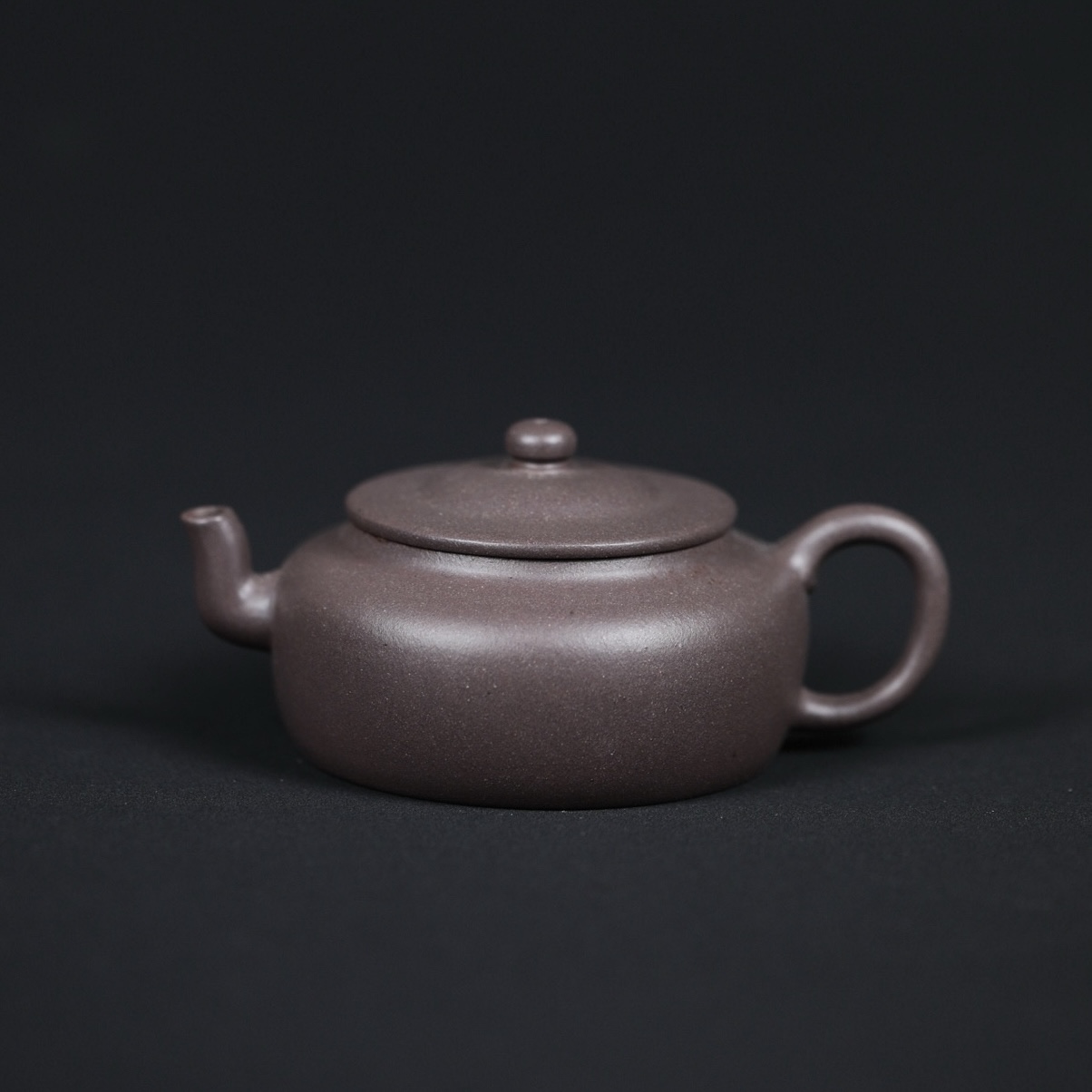 Ấm Túc Mạo | Thanh Hôi Nê 135ml | Toàn Thủ Công 1 Ấm tử sa Túc Mạo