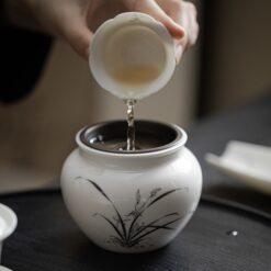 Chậu đựng bã trà