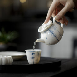 Ấm Trà Sứ Trúc Dật 150ml | Mặc Kỷ Vẽ Tay 11 O1CN019xCnT51Y5FyIKjMco 2200616703007 0 cib