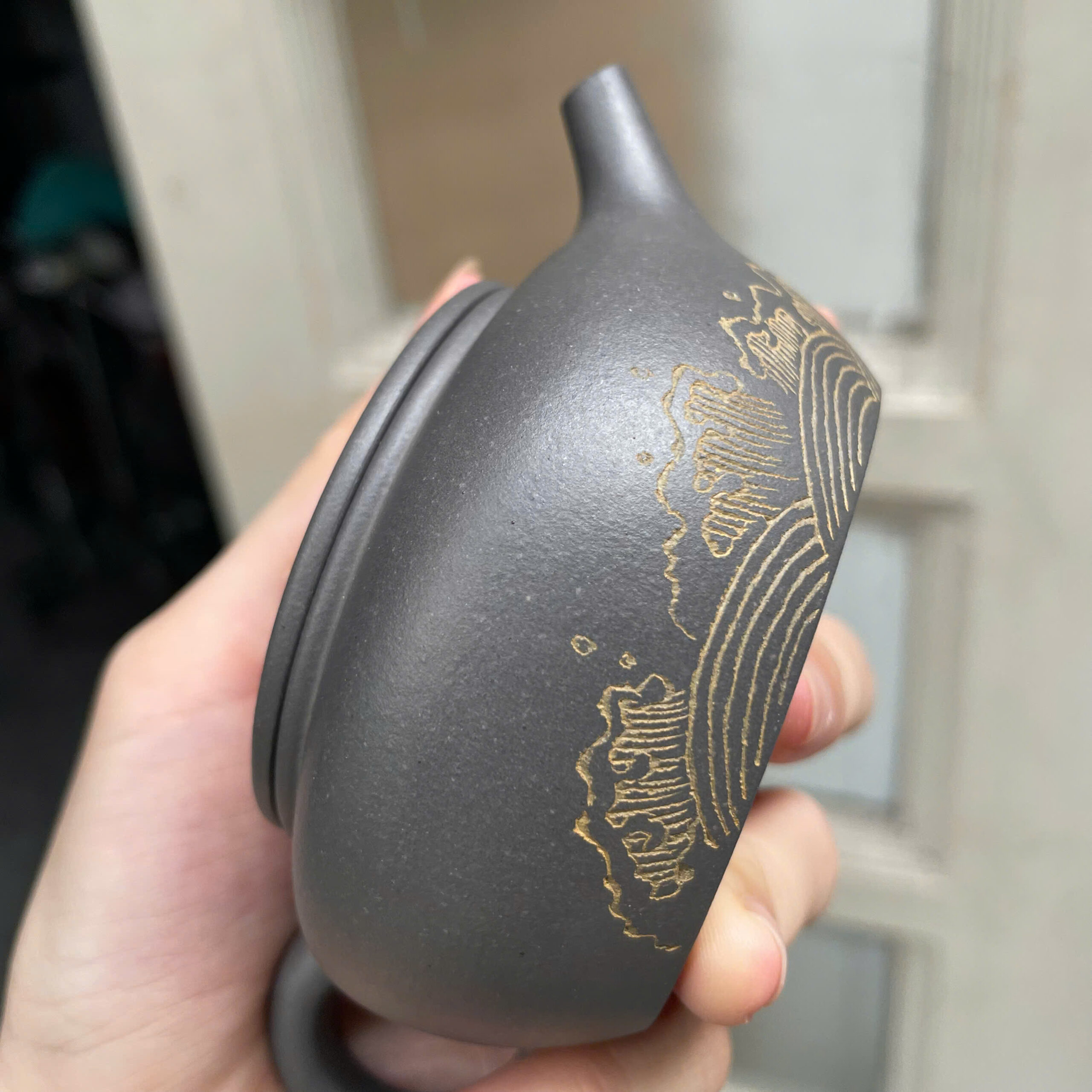 Ấm Đại Tùng | Thanh Khôi Đoạn Nê 130ml | Thủ Công Cao Cấp 5 z7083700007941 e542fc70c1ef5f0b437c4c747137b511 scaled